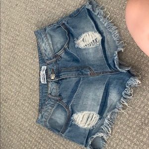 Jean shorts